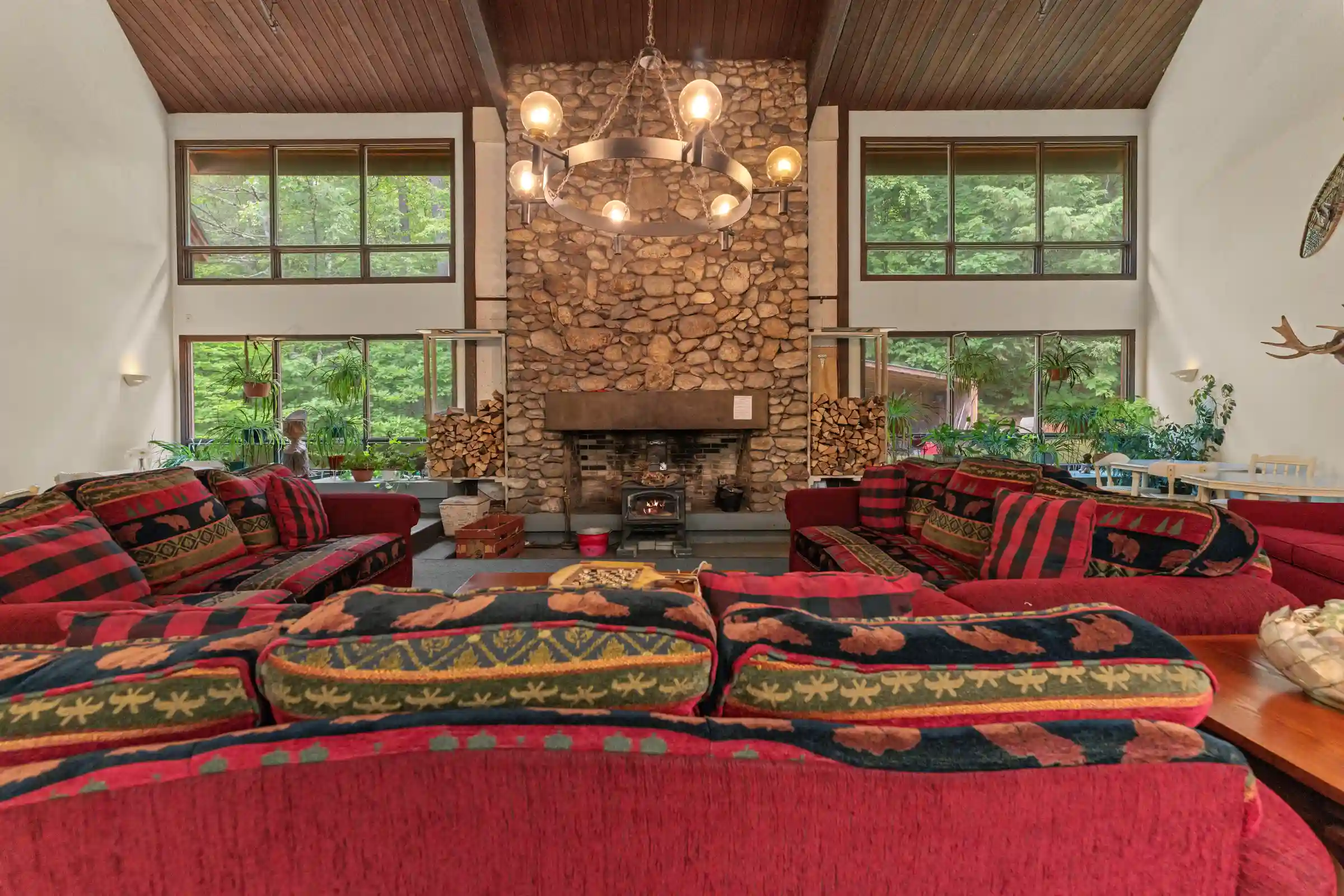 Lodge Common Fireplace